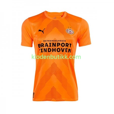 PSV Eindhoven Keeper Borte Fotballdrakt 2022/23 Kortermet